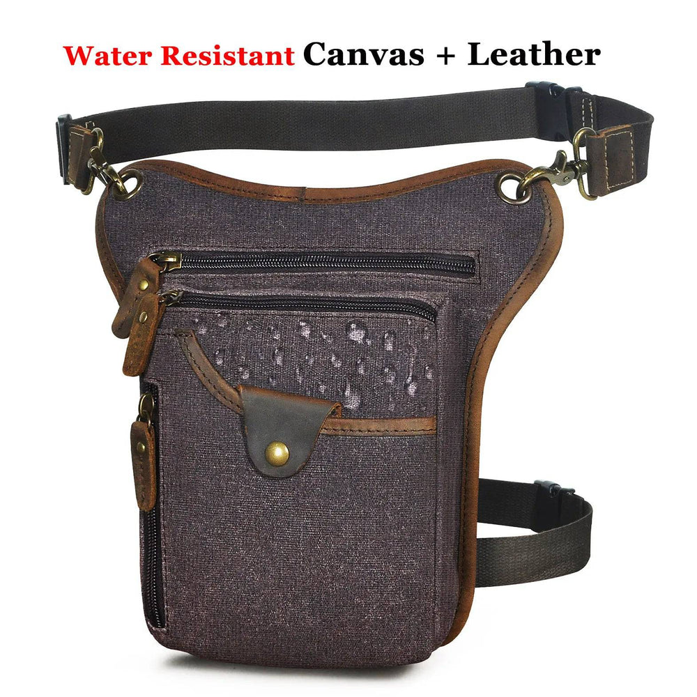 
                  
                    Thick Crazy Horse Leather Men Design Casual Coffee Classic Shoulder Sling Bag Fashion Travel Fanny Waist Belt Pack Leg Bag 211-5
                  
                