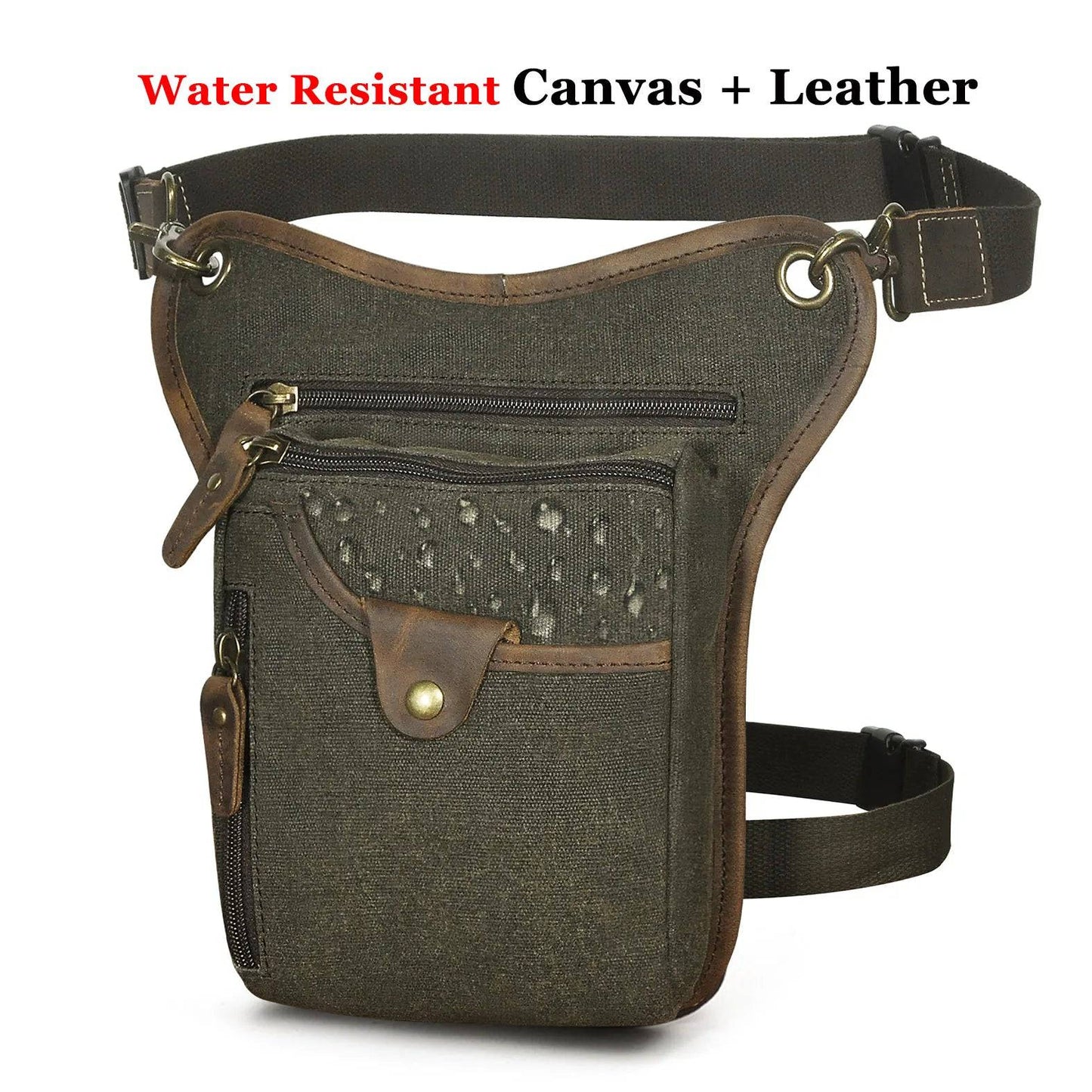 
                  
                    Thick Crazy Horse Leather Men Design Casual Coffee Classic Shoulder Sling Bag Fashion Travel Fanny Waist Belt Pack Leg Bag 211-5
                  
                