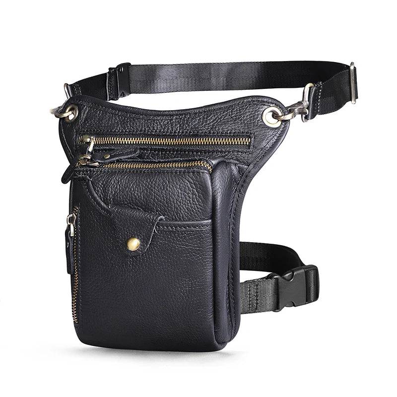 
                  
                    Thick Crazy Horse Leather Men Design Casual Coffee Classic Shoulder Sling Bag Fashion Travel Fanny Waist Belt Pack Leg Bag 211-5
                  
                