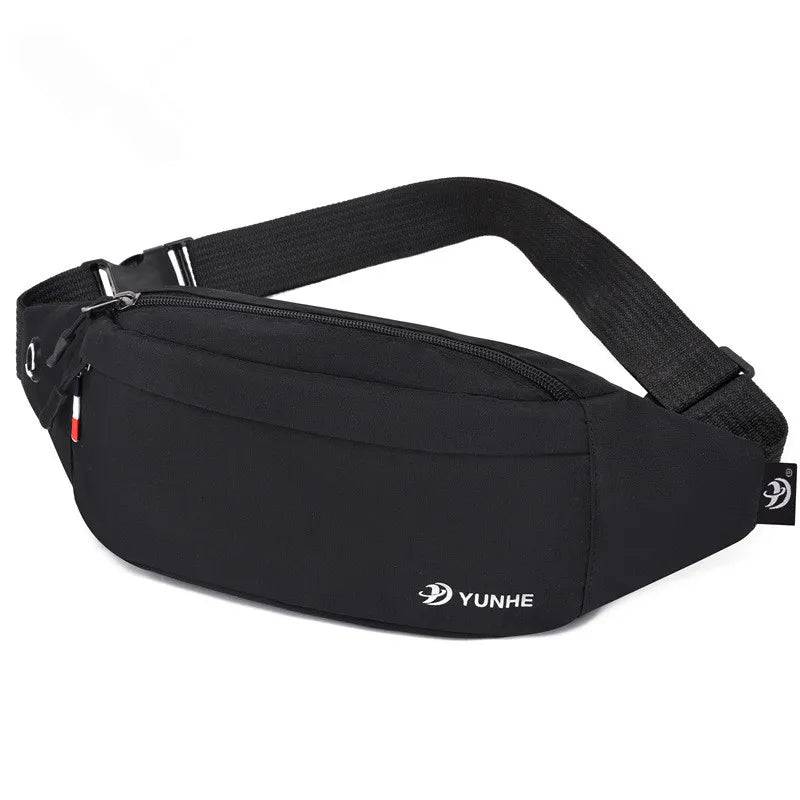 New Men Male Waist Bag Pack Grey Casual Functional Belt Bag Large Belt Pouch Phone Money Belt Bag Fanny Travel Hip