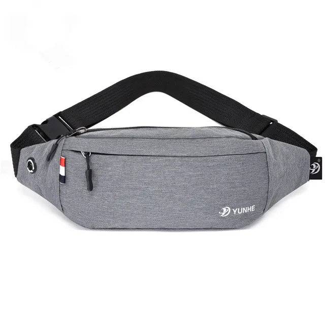 
                  
                    New Men Male Waist Bag Pack Grey Casual Functional Belt Bag Large Belt Pouch Phone Money Belt Bag Fanny Travel Hip
                  
                