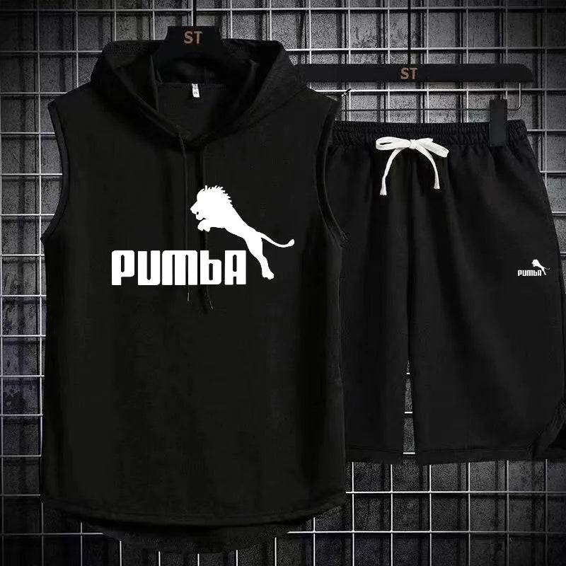 
                  
                    Brand  Summer Men's Two Piece Set CasualT-Shirt and Shorts Set Mens Sports Suit Fashion Short Sleeve Tracksuit Hooded T-shirt
                  
                