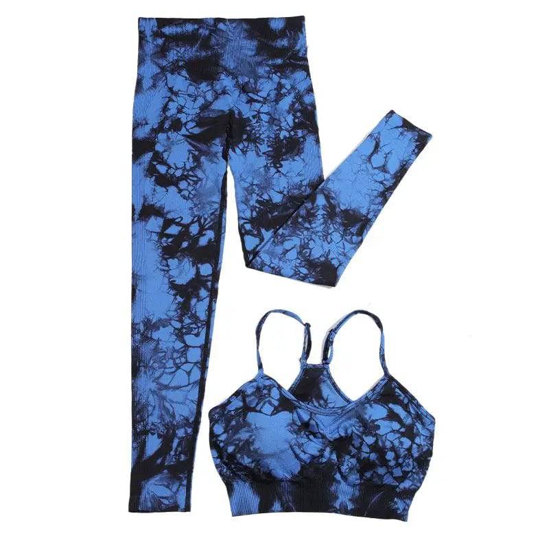 
                  
                    CHRLEISURE Sports Suit for Women Tie Dye Yoga Set 2/3PCS Seamless Fitness Outfit Athletic Bra with Workout Legging Gym Tracksuit
                  
                