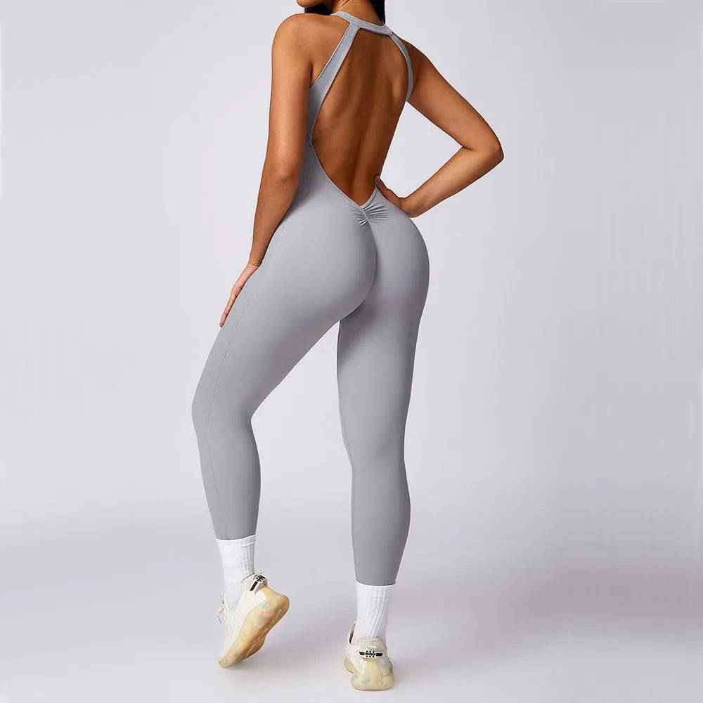 
                  
                    Gym Jumpsuit Women Set Training Yoga Suit Sportswear Sports Jumpsuit Fitness Rompers Workout Clothes Sexy Scrunch Butt Bodysuits
                  
                