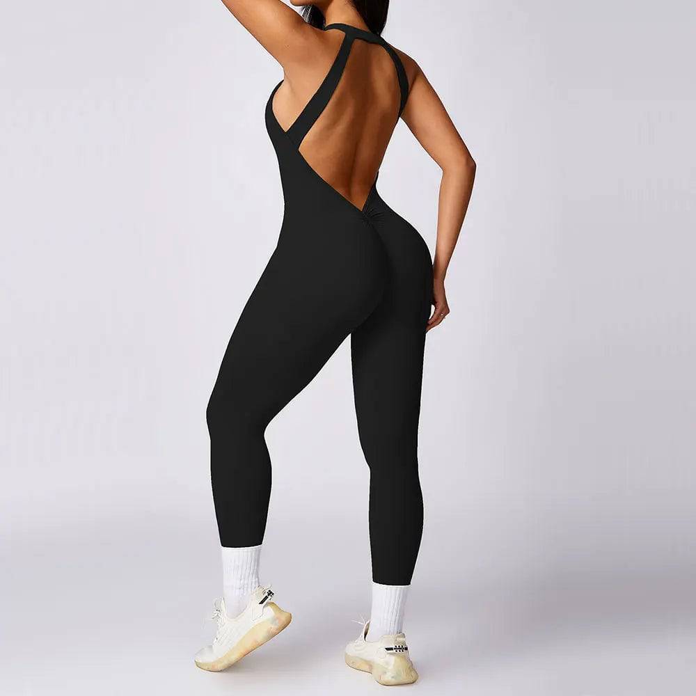 
                  
                    Gym Jumpsuit Women Set Training Yoga Suit Sportswear Sports Jumpsuit Fitness Rompers Workout Clothes Sexy Scrunch Butt Bodysuits
                  
                