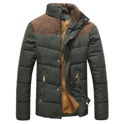 
                  
                    DIMUSI Winter Jacket Men Warm Casual Parkas Cotton Stand Collar Winter Coats Male Padded Overcoat Outerwear Clothing 4XL
                  
                