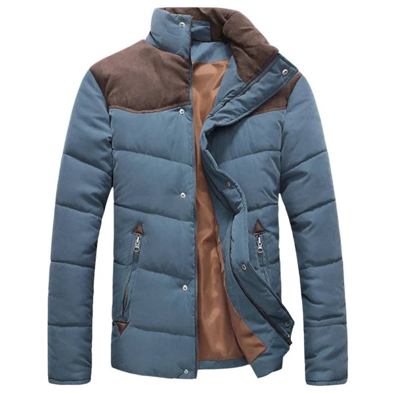 DIMUSI Winter Jacket Men Warm Casual Parkas Cotton Stand Collar Winter Coats Male Padded Overcoat Outerwear Clothing 4XL