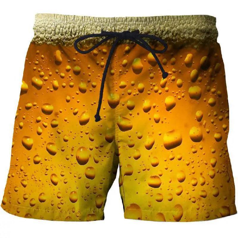 
                  
                    Beer Graphic Shorts Pants Casual Men 3D Printed Beach Shorts Summer Surf Swim Trunks Hawaii Vacation Swimsuit Ice Shorts
                  
                