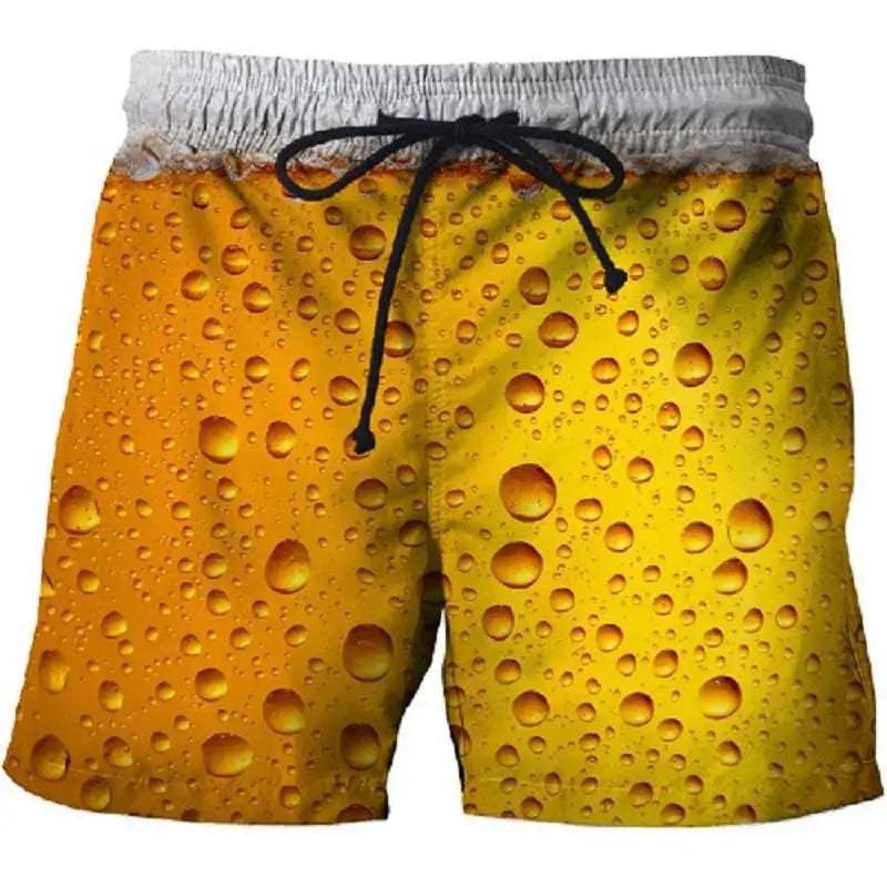 
                  
                    Beer Graphic Shorts Pants Casual Men 3D Printed Beach Shorts Summer Surf Swim Trunks Hawaii Vacation Swimsuit Ice Shorts
                  
                