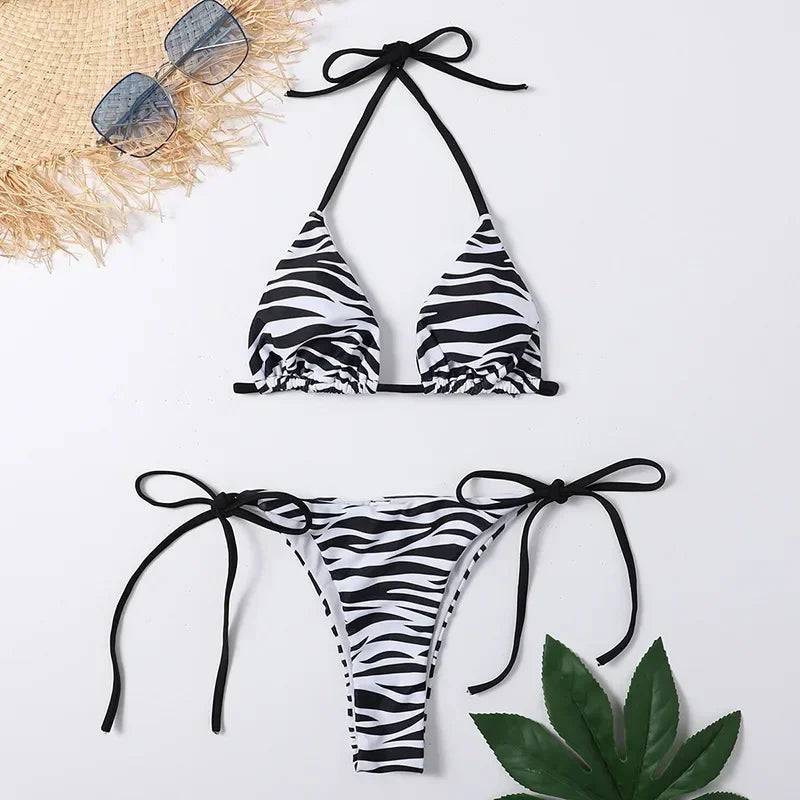 
                  
                    Fish Scales Shiny Halter Triangle Bikinis Set Swimwear Women Micro Thong Swimsuits Swimming Suit Biquinis Bikinis Mujer Swim
                  
                