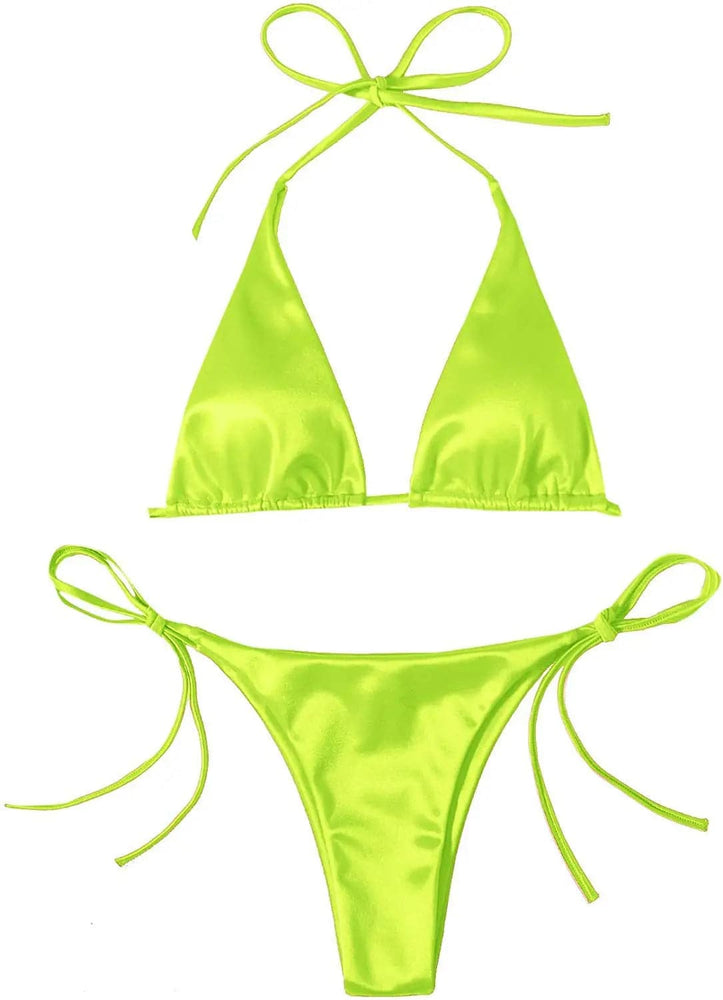 
                  
                    Swimwear Thong Bikini Set Sexy New Gold Swimsuits Woman Sexy Bathing Suits Bikinis Triangle Bandage Female Beachwear
                  
                