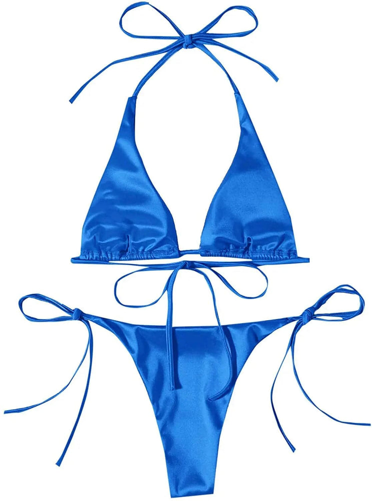 
                  
                    Swimwear Thong Bikini Set Sexy New Gold Swimsuits Woman Sexy Bathing Suits Bikinis Triangle Bandage Female Beachwear
                  
                