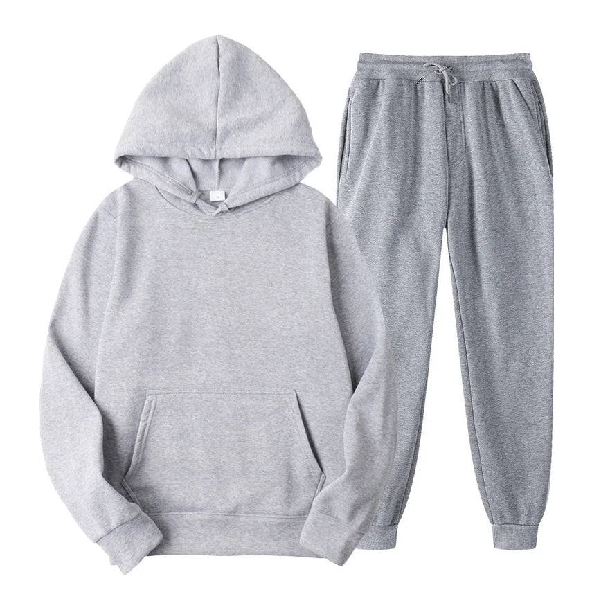 
                  
                    2022 Autumn And Winter Fashion Brand Men Tracksuit New Men's Hoodies + Sweatpants Two Piece Suit Hooded Casual Sets Male Clothes
                  
                