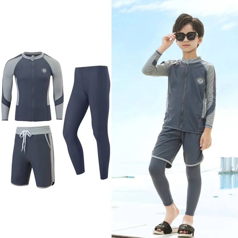 
                  
                    Rash Guards Couples 2024 Patchwork Long Sleeve Multi Pieces Swimsuit Swimwear Bathing Suits Surfing Long Pant Women Men Boy Girl
                  
                