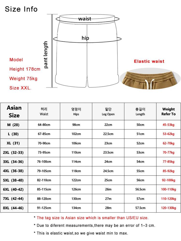 
                  
                    2023 New Summer Men's Shorts 8XL Plus Size Drawstring Baggy Sweatshorts Male Wide Breeches Pants Men Short Sweatpants Streetwear
                  
                