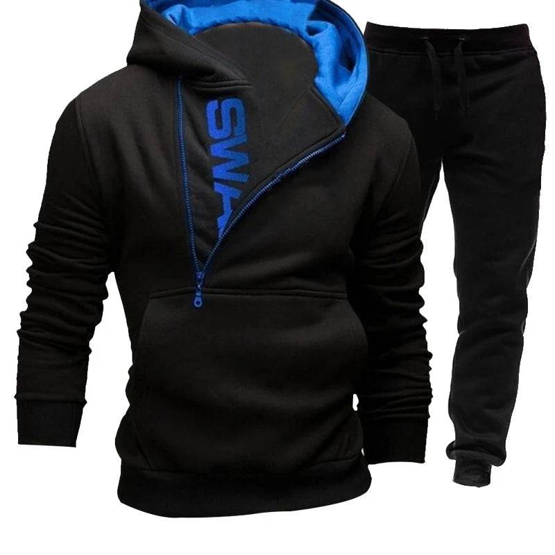 
                  
                    New Fashion Letter Printed Mens Tracksuit Zipper Hoodie Suits Two Pieces Set Jogging Suit Sports Wear
                  
                