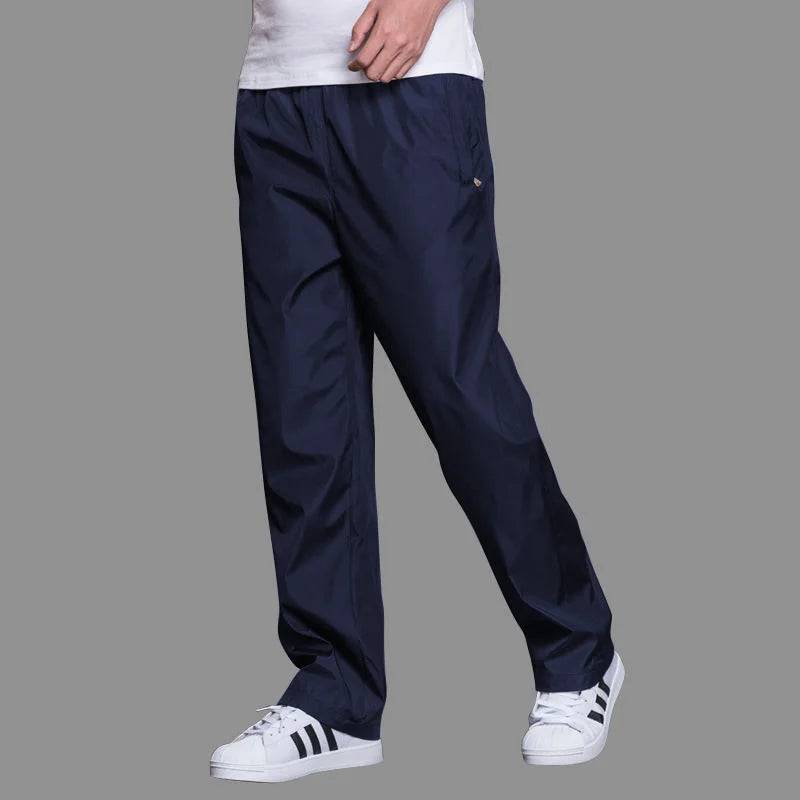 
                  
                    Men's Quick Drying Pants Elastic Waist Summer Men Breathable Pants polyester sport Pants Mens Straight sweatpants
                  
                