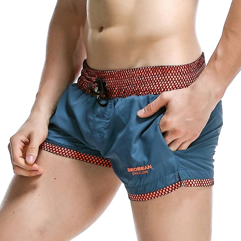 
                  
                    SEOBEAN Brand Mens Beach Shorts Breathable Quick Dry Nylon Fabric Board Shorts Men Swim Trunks Shorts
                  
                