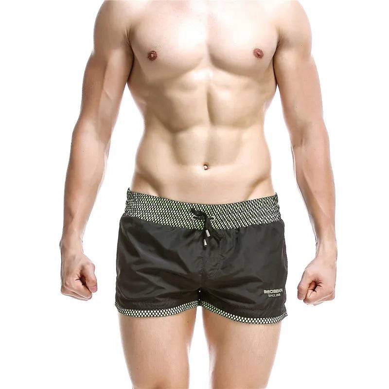 
                  
                    SEOBEAN Brand Mens Beach Shorts Breathable Quick Dry Nylon Fabric Board Shorts Men Swim Trunks Shorts
                  
                