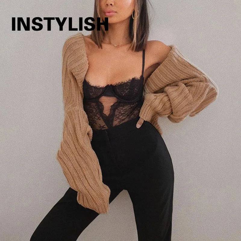 
                  
                    Women Ultra Short Sweater Coat Autumn Winter Long Sleeve Loose Knitted Crop Tops Sexy Cardigan Sweaters Streetwear Shawl Outwear
                  
                