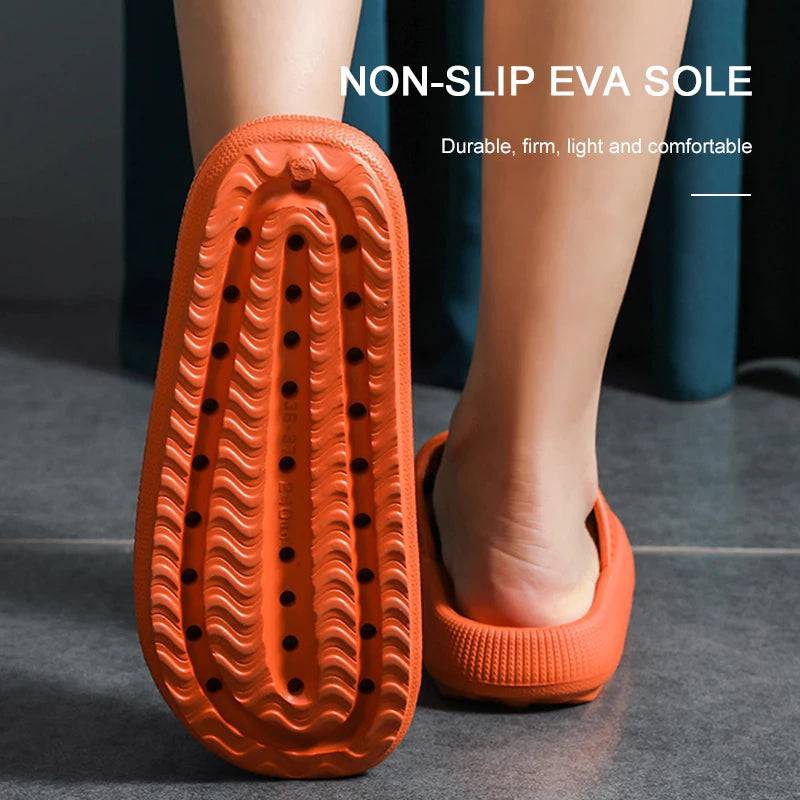 
                  
                    Thick Platform Bathroom Home Slippers Women Fashion Soft Sole EVA Indoor Slides Woman Sandals 2024 Summer Non-slip Flip Flops
                  
                