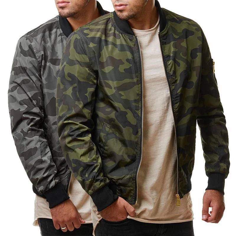 DIMUSI Spring Autumn Men's Camouflage Jackets Male Coats Camo Bomber Jacket Man Outwear Windbreaker Baseball Coats Clothing 7XL