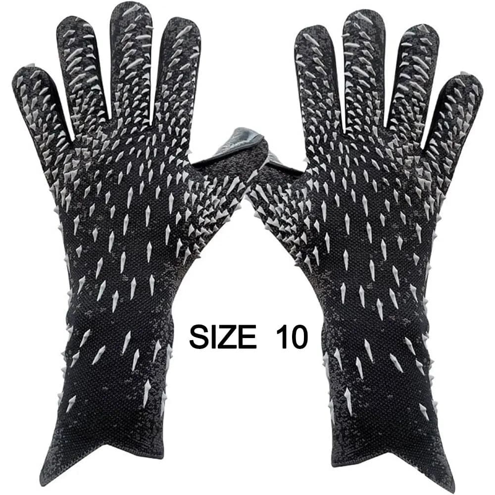 
                  
                    Goalkeeper Gloves Strong Grip for Soccer Goalie Goalkeeper Gloves with Size 6/7/8/9/10 Football Gloves for Kids Youth and Adult
                  
                