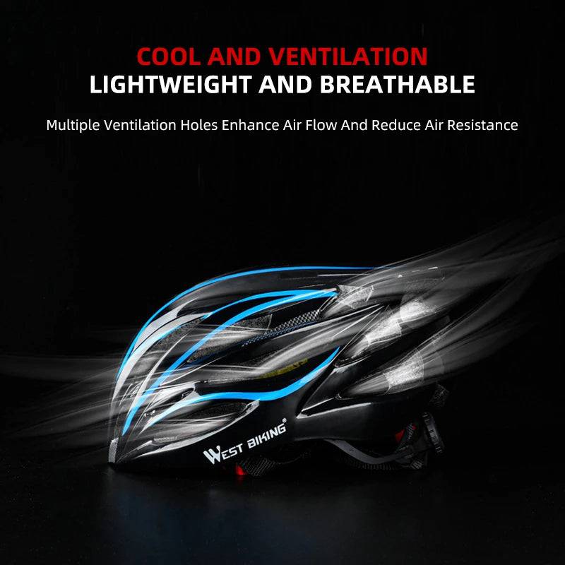 
                  
                    WEST BIKING Ultralight Bicycle Helmet Breathable Safety MTB Road Bike Helmets Men Racing Outdoor Protection Cycling Equipment
                  
                