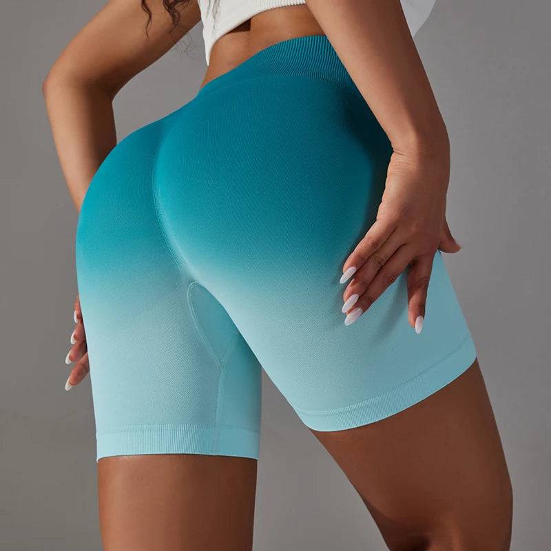 
                  
                    Tie Dye Women Yoga Shorts Push Up Fitness Tights Seamless High Waist Biker Shorts Scrunch Butt Gym Leggings Peach Buttocks
                  
                