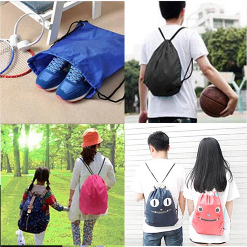 
                  
                    Waterproof Foldable Gym Bag Fitness Backpack Drawstring Shop Pocket Hiking Camping Beach Swimming Men Women Sports Bags
                  
                