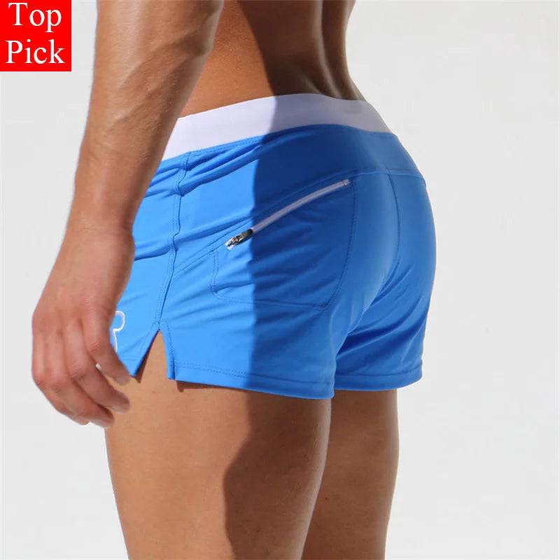 
                  
                    TOPPICK New Swimwear men swimsuit Sexy swimming trunks sunga hot mens swim briefs Beach Shorts mayo sungas de praia homens
                  
                