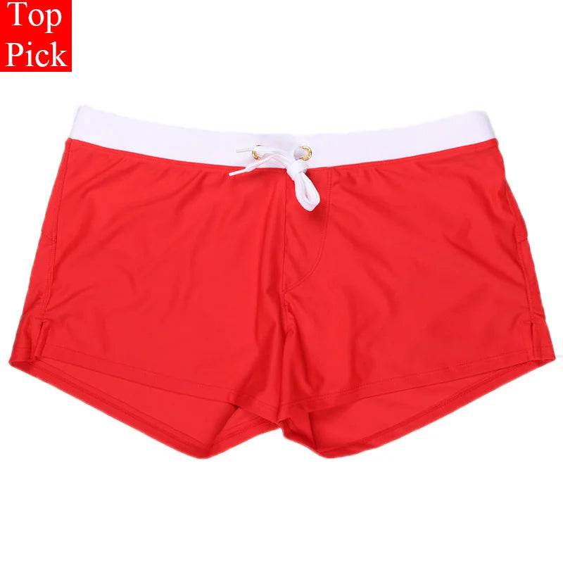 
                  
                    TOPPICK New Swimwear men swimsuit Sexy swimming trunks sunga hot mens swim briefs Beach Shorts mayo sungas de praia homens
                  
                