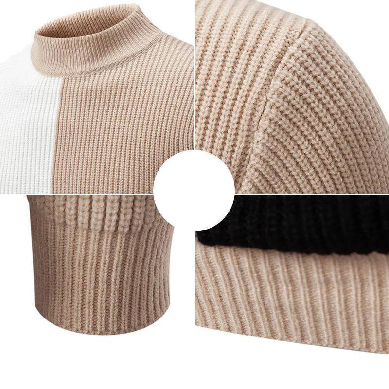 
                  
                    Autumn Winter Men's Cotton Sweaters Fashion Men O-Neck Knitting Warm Cashmere Turtleneck Pullover Men Classic Sweaters Clothing
                  
                