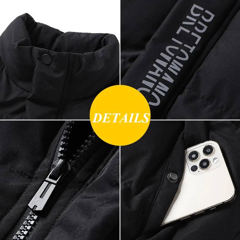 
                  
                    DIMUSI Winter Men's Jacket Fashion Men Thermal Parkas Coats Casual Classic Outwear Windbreaker Warm Padded Jackets Men Clothing
                  
                