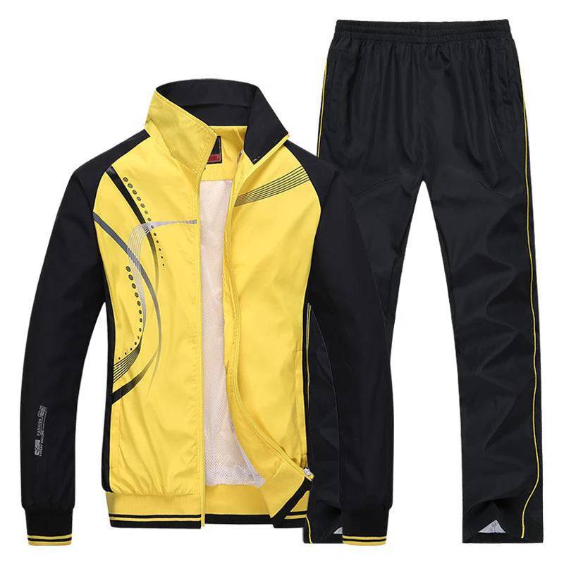 
                  
                    Men Sportswear New Spring Autumn Tracksuit 2 Piece Sets Sports Suit Jacket+Pant Sweatsuit Male Fashion Golfwear Men Clothing 5XL
                  
                