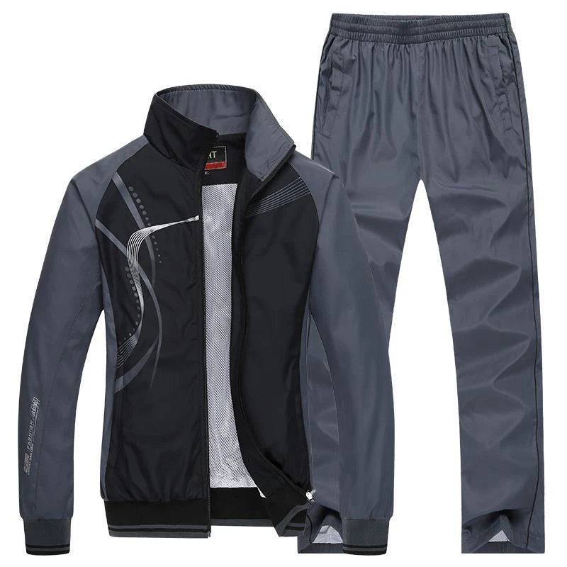 
                  
                    Men Sportswear New Spring Autumn Tracksuit 2 Piece Sets Sports Suit Jacket+Pant Sweatsuit Male Fashion Golfwear Men Clothing 5XL
                  
                