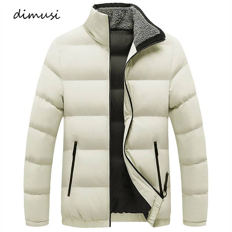 
                  
                    DIMUSI Winter Men's Padded Jacket Fashion Men Cotton Thick Warm Parkas Casual Windbreaker Thermal Hooded Coats Mens Clothing
                  
                