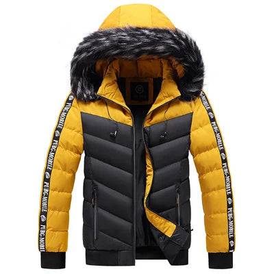 
                  
                    DIMUSI Winter Men's Padded Jacket Fashion Men Cotton Thick Warm Parkas Casual Windbreaker Thermal Hooded Coats Mens Clothing
                  
                