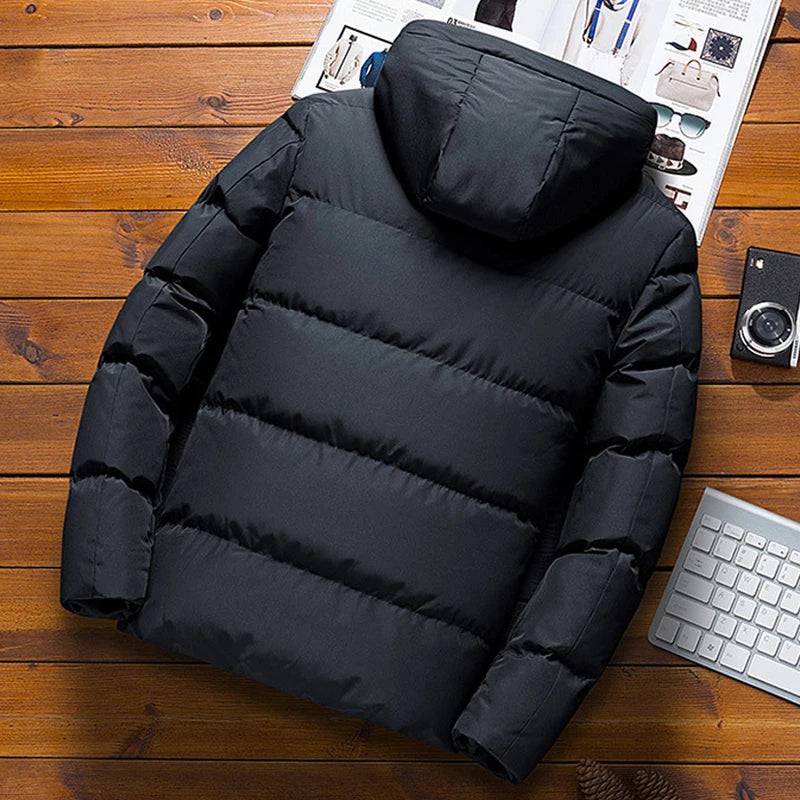 
                  
                    DIMUSI Winter Men's Jacket Fashion Man Cotton Thick Warm Hooded Parkas Casual Outwear Thermal Sportwear Jackets Men Clothing
                  
                