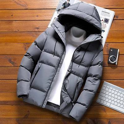 
                  
                    DIMUSI Winter Men's Jacket Fashion Man Cotton Thick Warm Hooded Parkas Casual Outwear Thermal Sportwear Jackets Men Clothing
                  
                