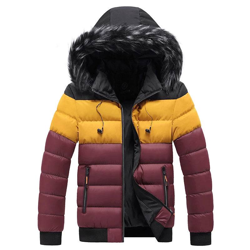 
                  
                    DIMUSI Winter Men's Thick Warm Jackets Men Fur Collar Parkas Windbreaker Hooded Coats Casual Outwear Thermal Jacket Man Clothing
                  
                