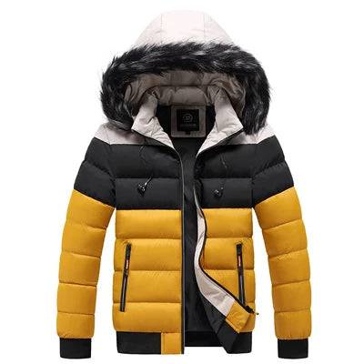 
                  
                    DIMUSI Winter Men's Thick Warm Jackets Men Fur Collar Parkas Windbreaker Hooded Coats Casual Outwear Thermal Jacket Man Clothing
                  
                