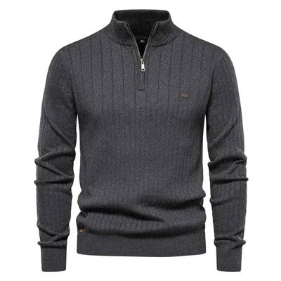 
                  
                    DIMUSI Winter Men's Zipper Pullover Sweater Casual Man Stand Collar Warm Turtleneck  Men Classic Sweaters Knitwear Clothing
                  
                