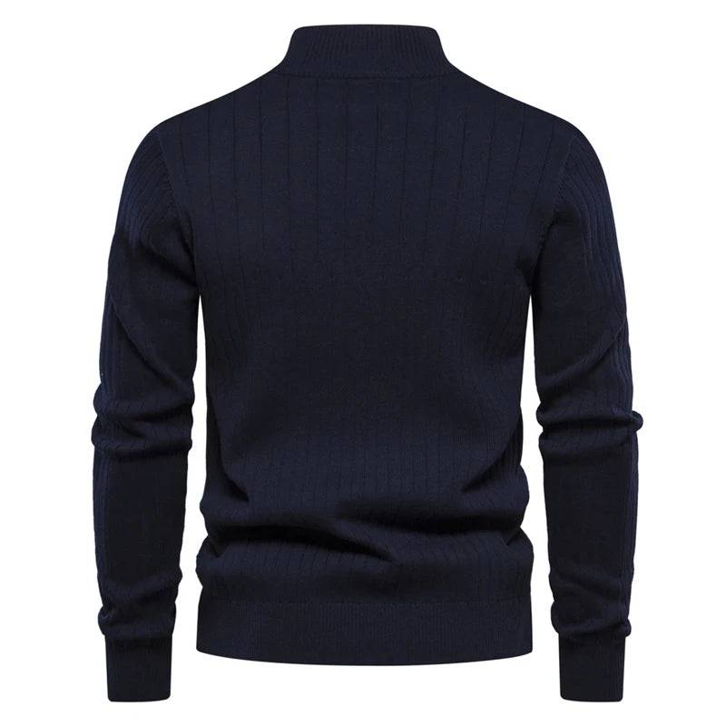 
                  
                    DIMUSI Winter Men's Zipper Pullover Sweater Casual Man Stand Collar Warm Turtleneck  Men Classic Sweaters Knitwear Clothing
                  
                