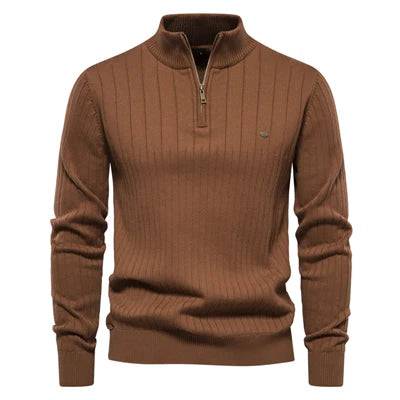 
                  
                    DIMUSI Winter Men's Zipper Pullover Sweater Casual Man Stand Collar Warm Turtleneck  Men Classic Sweaters Knitwear Clothing
                  
                