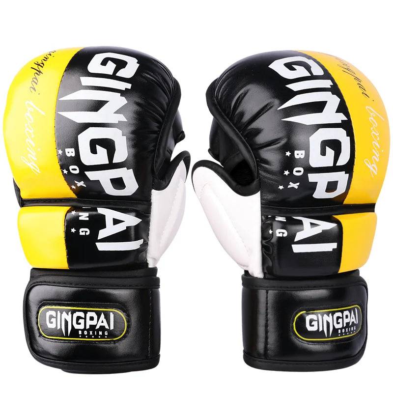 
                  
                    Professional MMA Half-Finger Fighting Boxing Gloves Thickened Sanda Free Fighting Mixed Martial Arts Training Gloves
                  
                