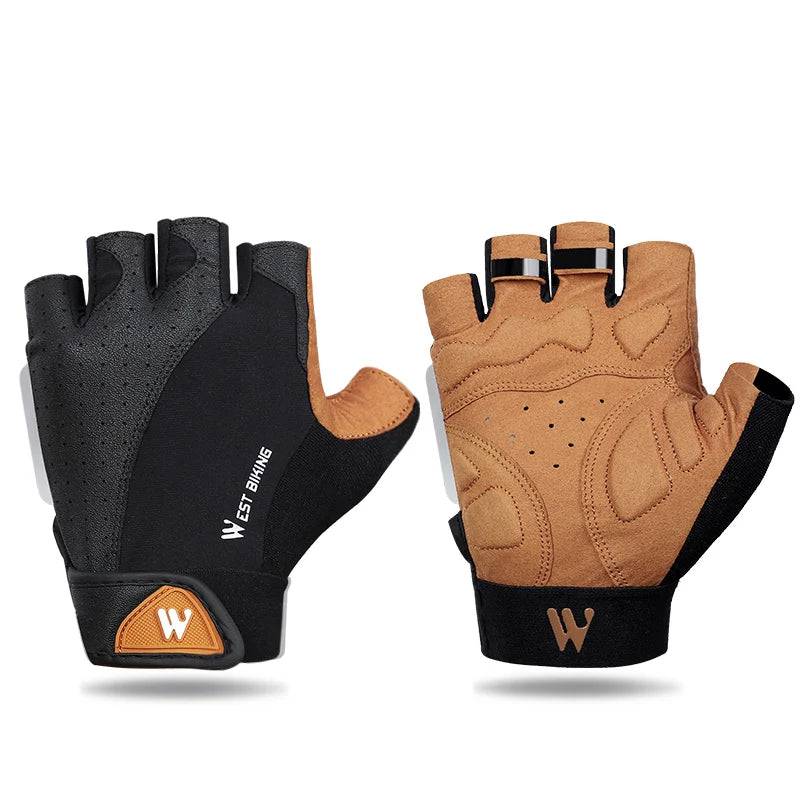 
                  
                    WEST BIKING Spring Autumn Cycling Gloves Full Finger Touch Screen Bike Shock Absorbing Gloves PU Leather Non-Slip Fitness Gloves
                  
                