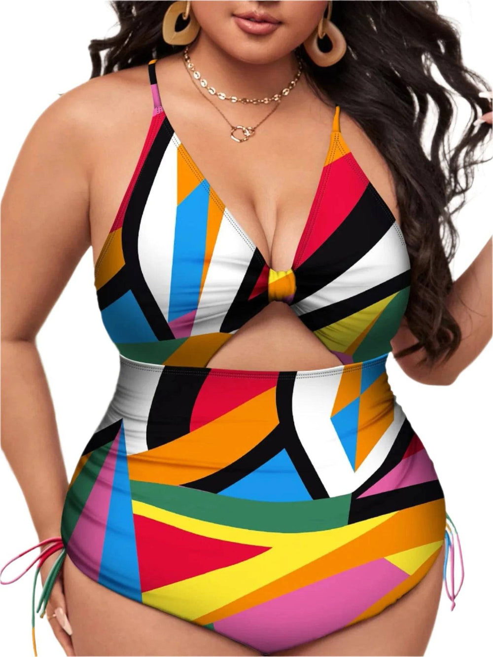 2023 Large Plus Size Swimwear Women One-piece Push Up Swimsuit One Piece Beachwear Bathers Bathing Swimiming Swim Suit Female