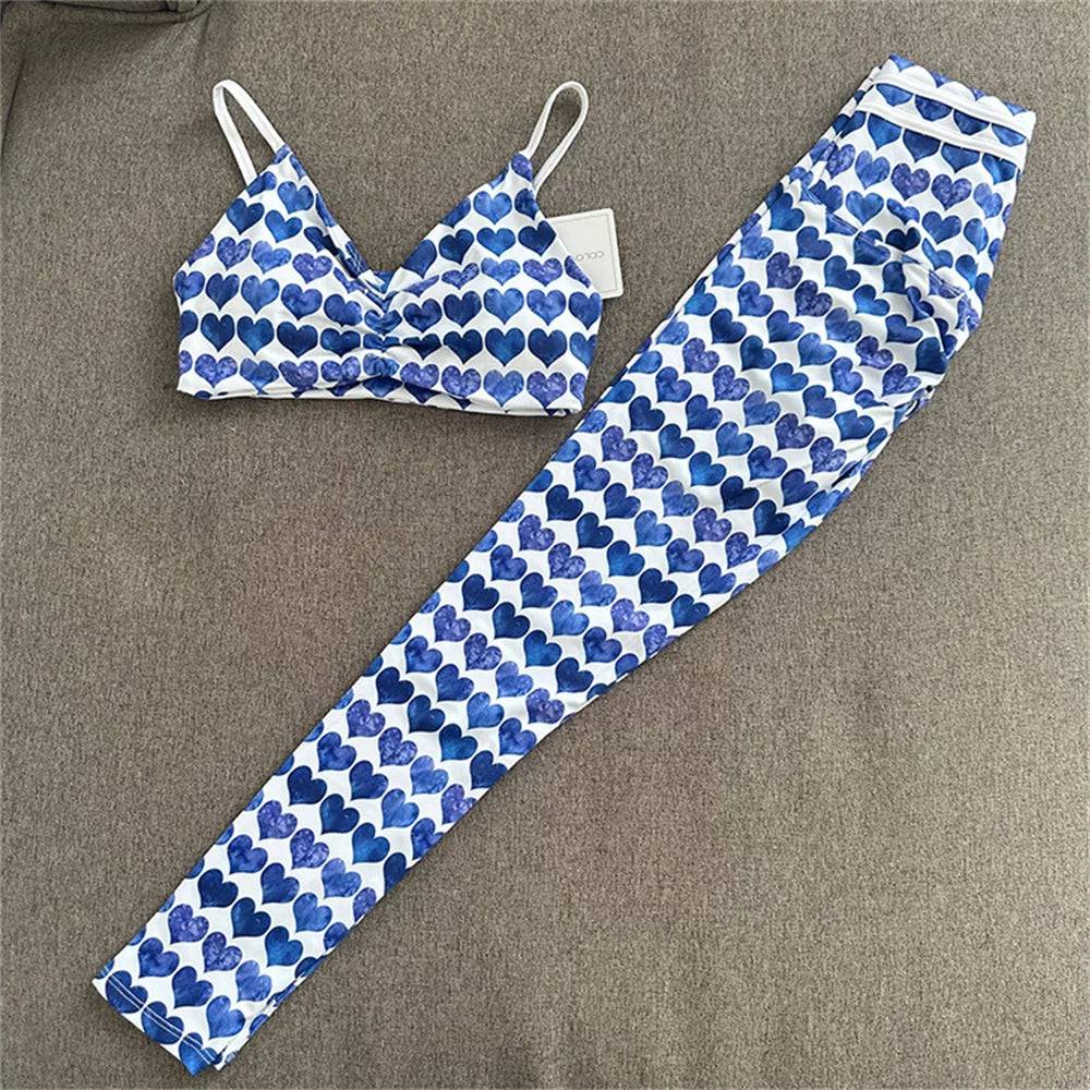 
                  
                    Nylon Women Yoga Set 2PCS Gym Scrunch Workout Pant Female Push Up Bra High Waist Leggings Fitness Sport Wear Active Suits
                  
                