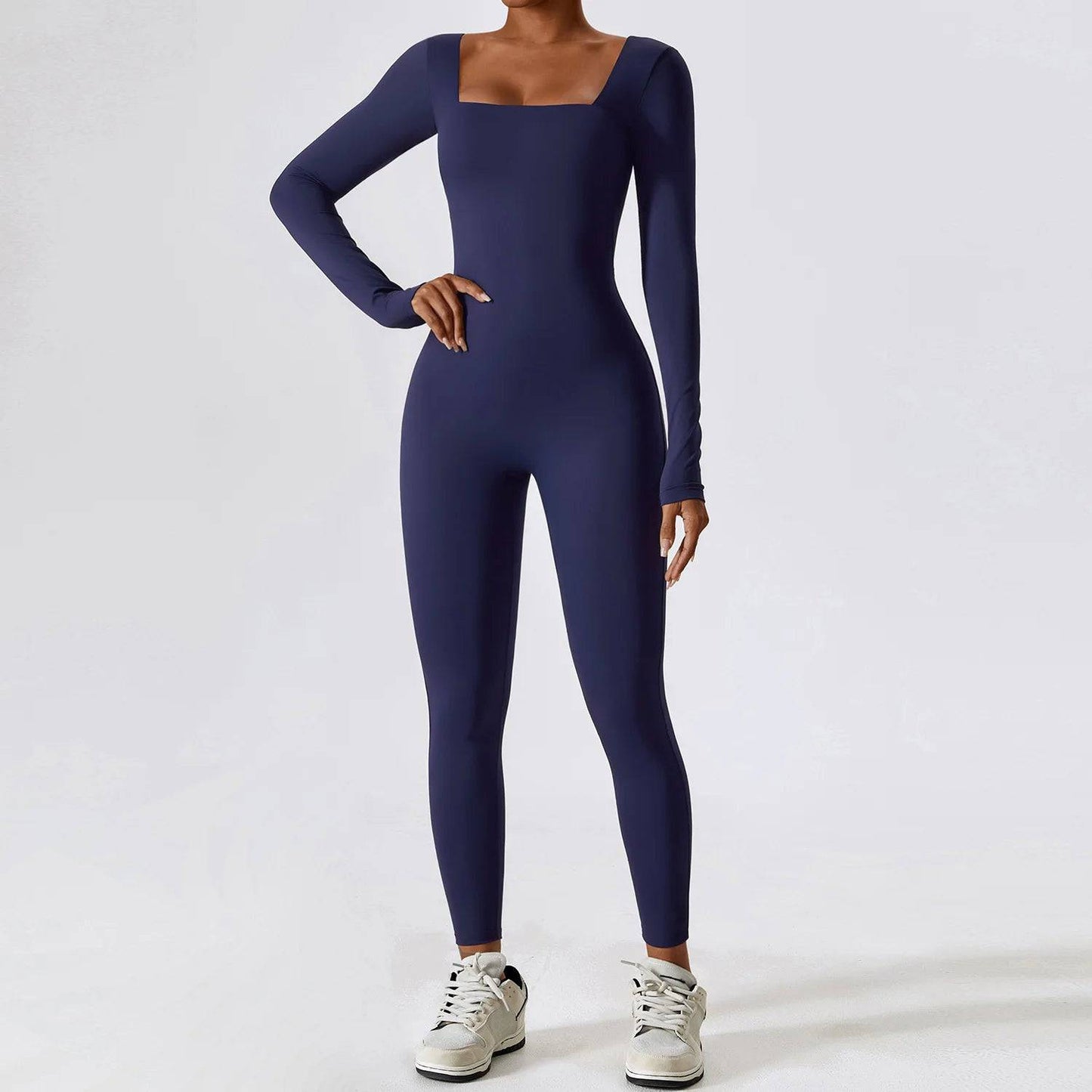 
                  
                    Women's Tracksuit Sportswear Seamless Long Sleeved Yoga Suit Gym Jumpsuit Push Ups Fitness Workout Clothes Bodysuit One Piece
                  
                